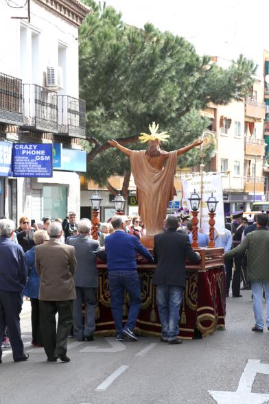 Semana Santa 2017 - Procesión de Domingo de Resurrección - Parte posterior del paso.