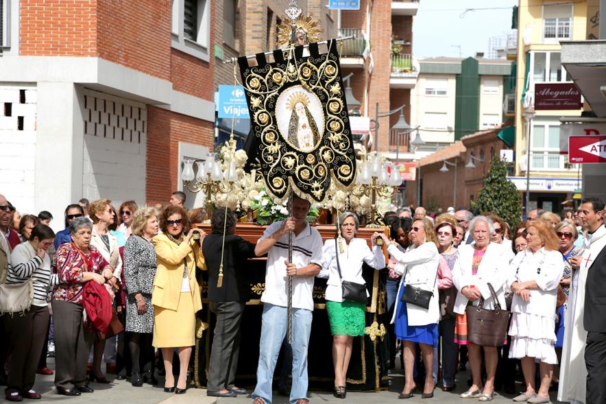 Semana Santa 2017 - Procesión de Domingo de Resurrección - Cabecera de la procesión.