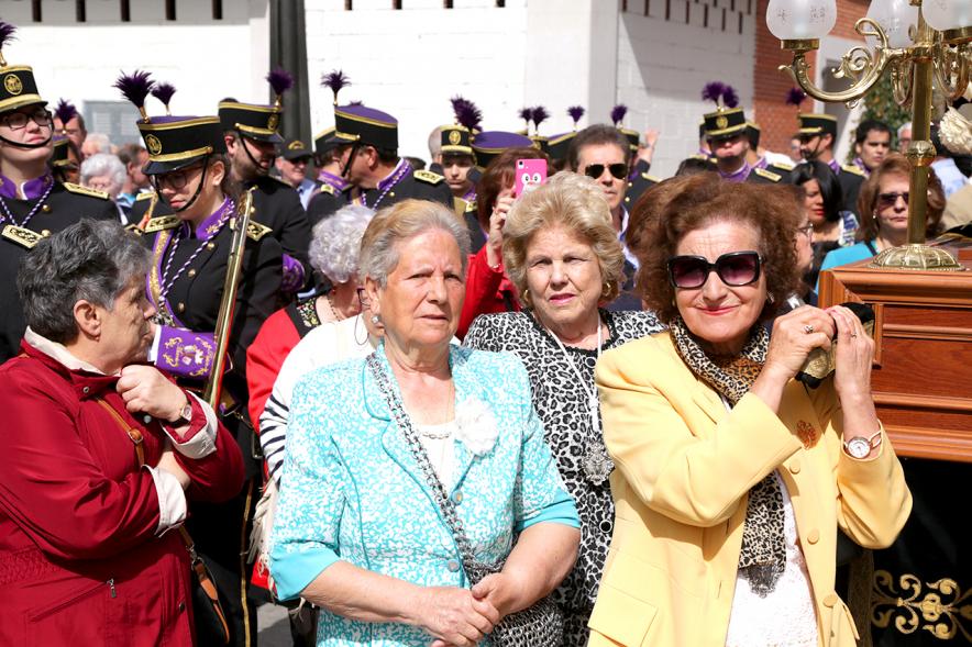 Semana Santa 2017 - Procesión de Domingo de Resurrección - Los feligreses.