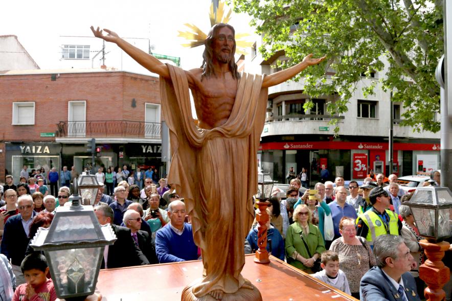Semana Santa 2017 - Procesión de Domingo de Resurrección - El paso de Jesús.