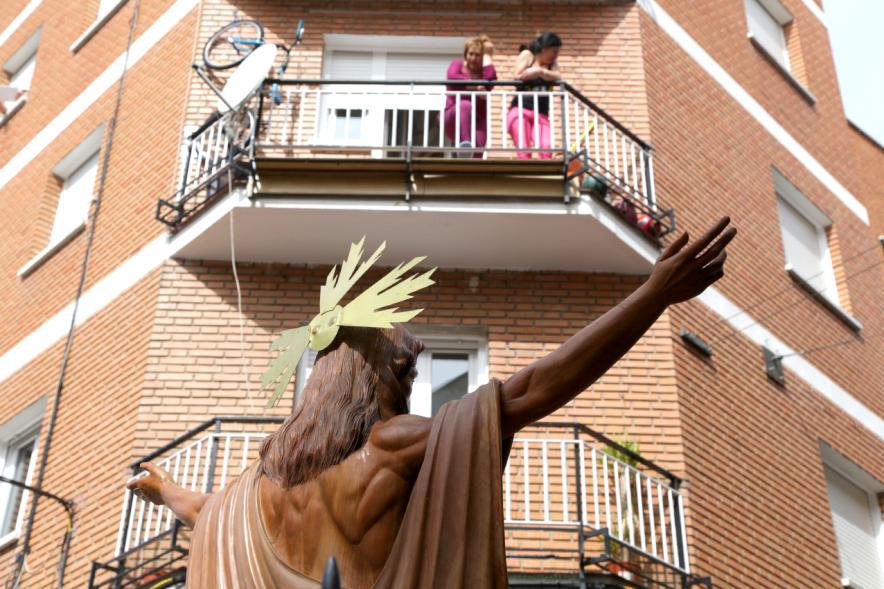 Semana Santa 2017 - Procesión de Domingo de Resurrección - El paso de Jesús.