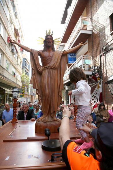 Semana Santa 2017 - Procesión de Domingo de Resurrección - El paso de Jesús.