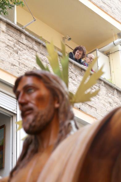 Semana Santa 2017 - Procesión de Domingo de Resurrección - El paso de Jesús.