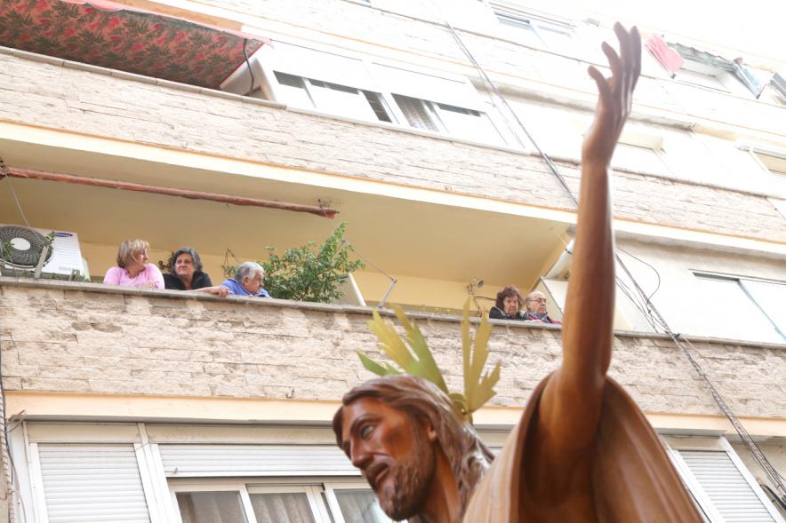 Semana Santa 2017 - Procesión de Domingo de Resurrección - El paso de Jesús.