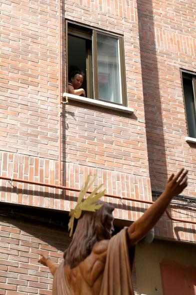 Semana Santa 2017 - Procesión de Domingo de Resurrección -El paso de Jesús.