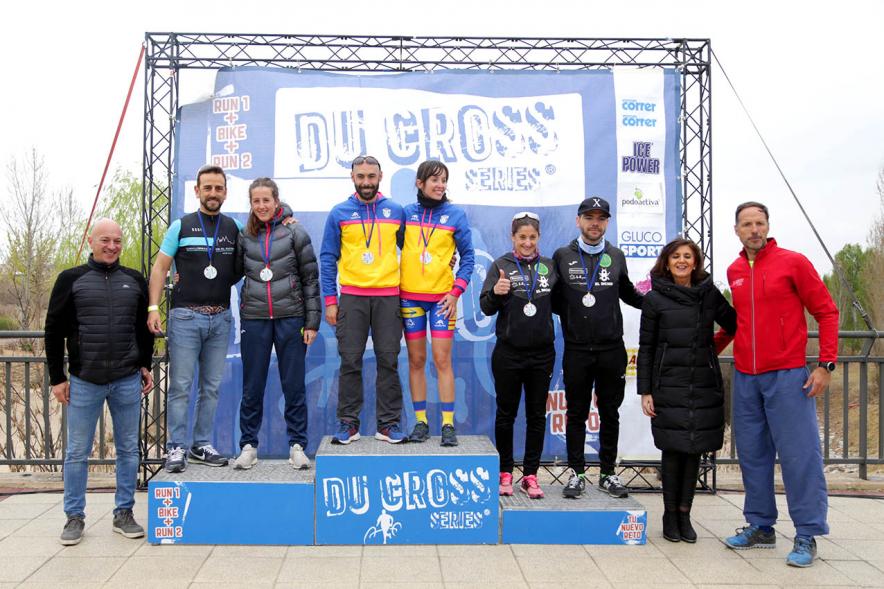 Pódium categoría equipos mixtos