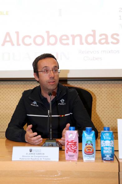 oponente en la Presentación Campeonato de España de Duatlón - 2020