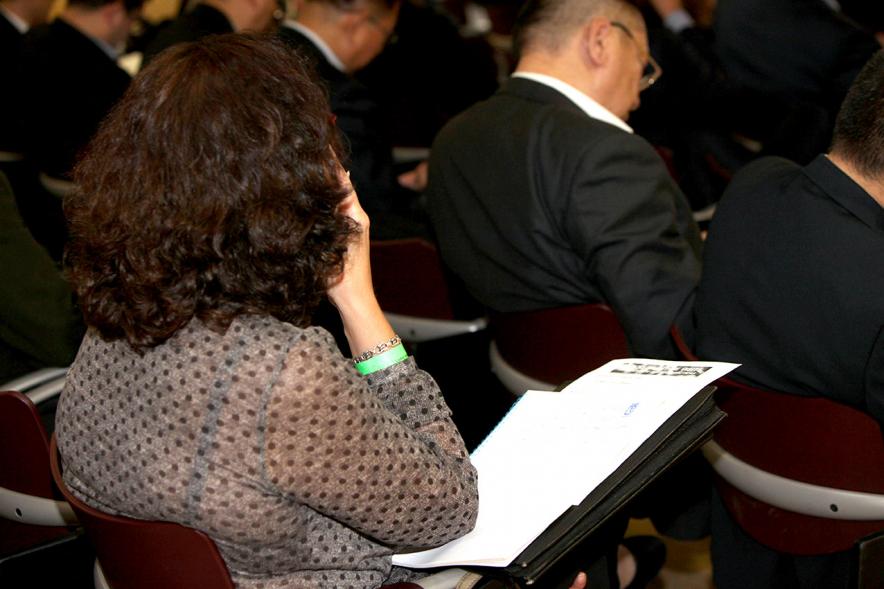 Foro EFQM #GoodPracticeAlcobendas -  Una asistente al foro.