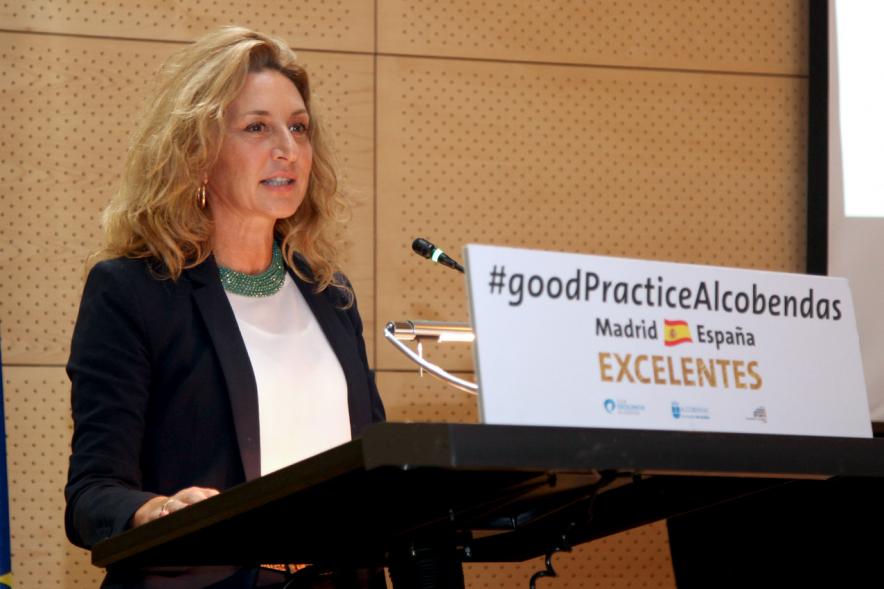 Foro EFQM #GoodPracticeAlcobendas - Una ponente del evento