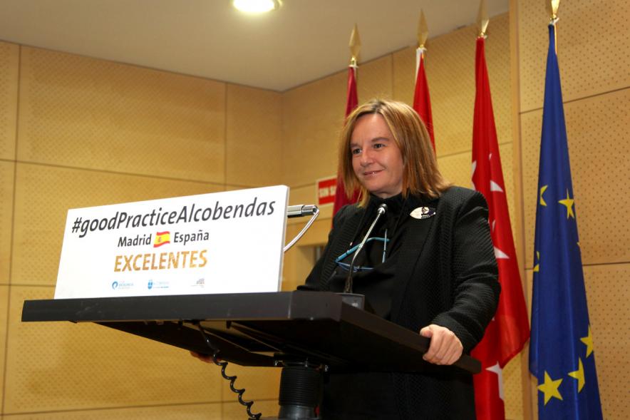 Foro EFQM #GoodPracticeAlcobendas - Una ponente del evento