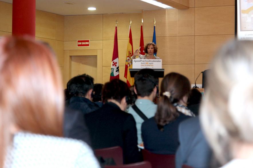 Foro EFQM #GoodPracticeAlcobendas - Imagen posterior de los asistentes.