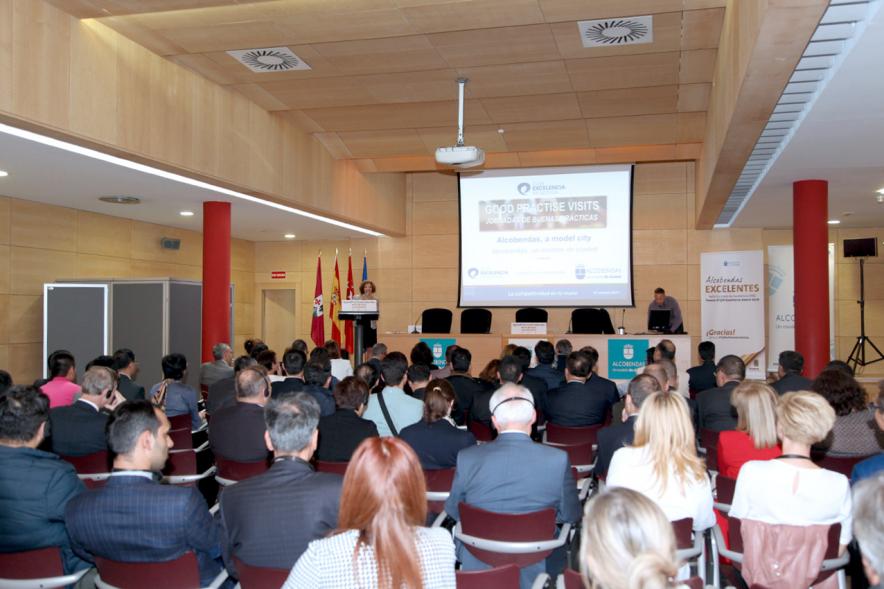 Foro EFQM #GoodPracticeAlcobendas - Panorámica de los asistentes.