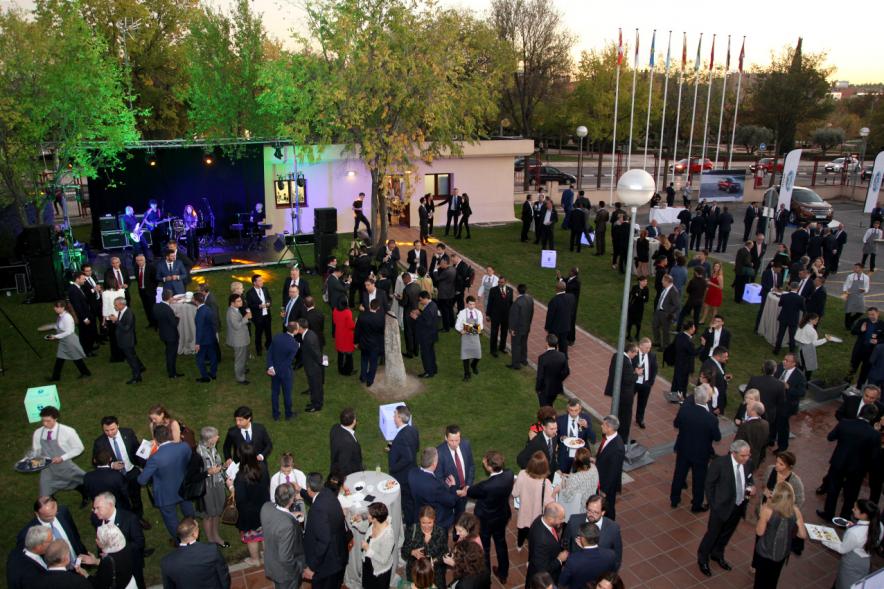 Photocall y Coctel EFQM Awards 2017 - Toma cenital del cóctel.