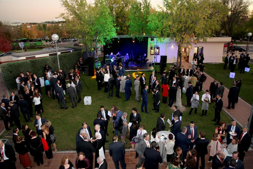 Photocall y Coctel EFQM Awards 2017 - Toma cenital del evento.