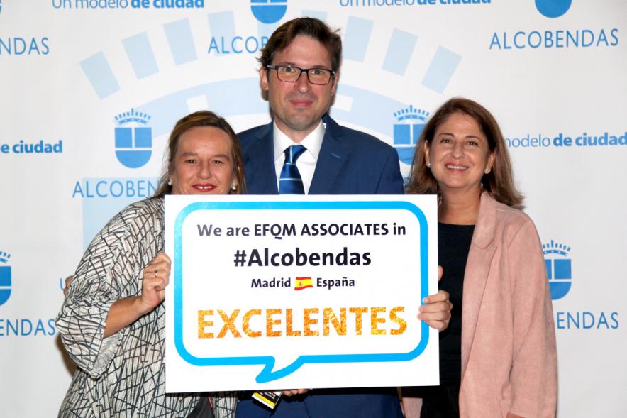 Photocall y Coctel EFQM Awards 2017 -  Photocall de autoridades municipales.