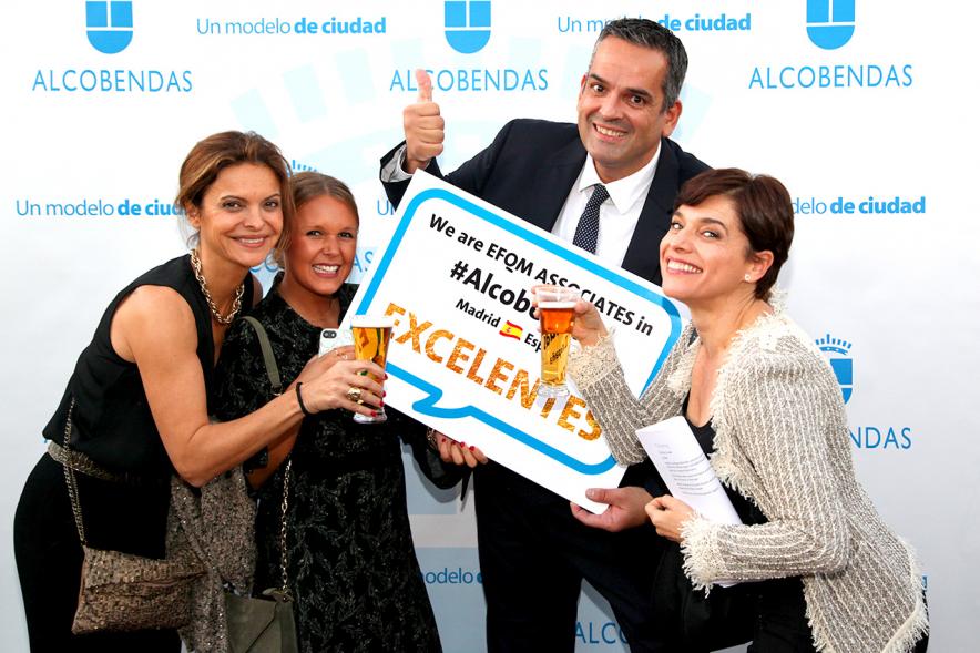 Photocall y Coctel EFQM Awards 2017 - Posado de las autoridades  municipales.
