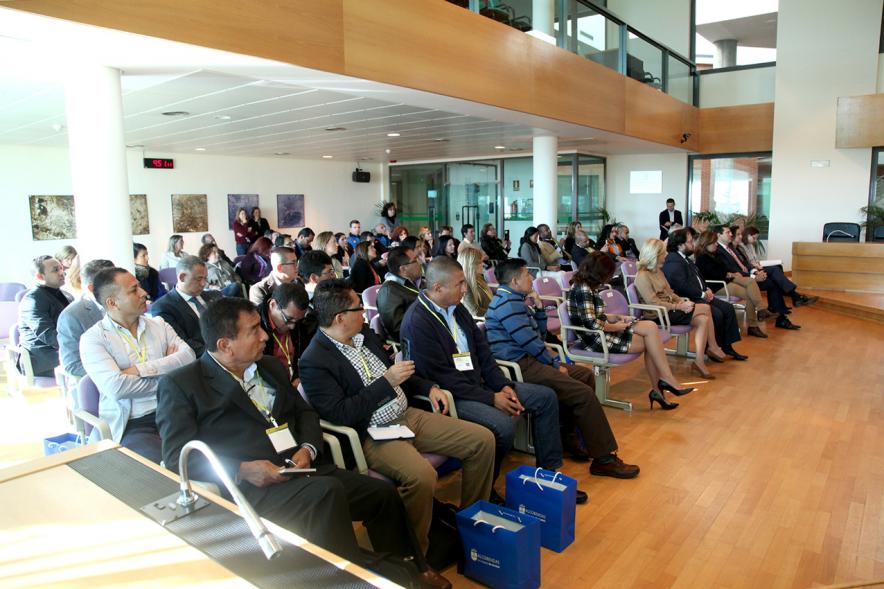 Recepción de Alumnos 2ª Edición EGME -  Panorámica de los asistentes.