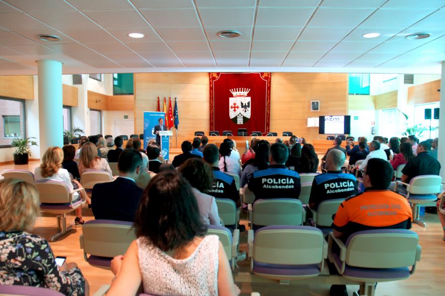 Recepción Alumnos 3ª Edición EGME - Panorámica del acto.
