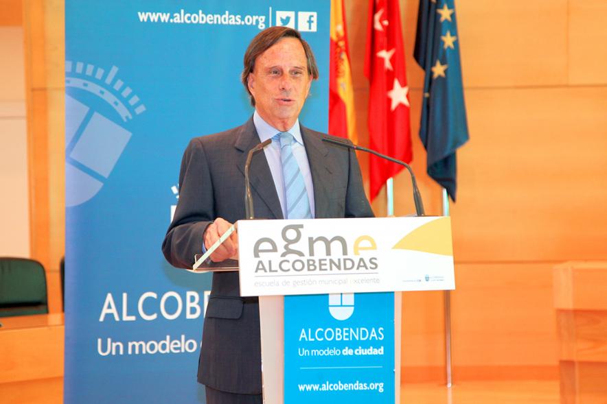 Recepción Alumnos 3ª Edición EGME - Presentación del alcalde.