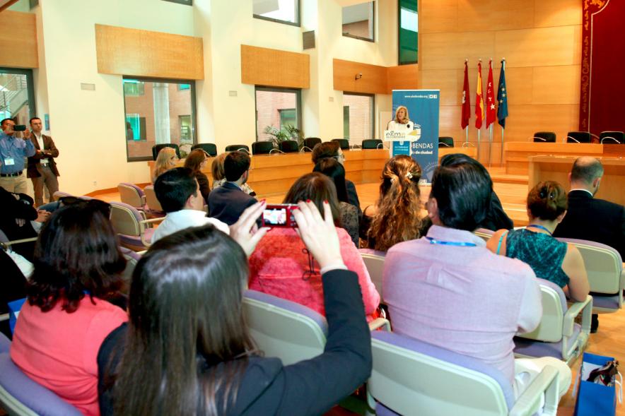 Recepción Alumnos 3ª Edición EGME -  Panorámica del acto.