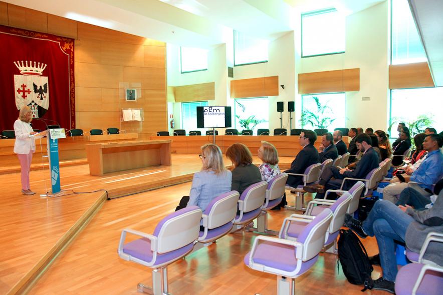 Recepción Alumnos 3ª Edición EGME -  Panorámica de la sala.