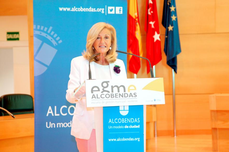Recepción Alumnos 3ª Edición EGME - La concejal.