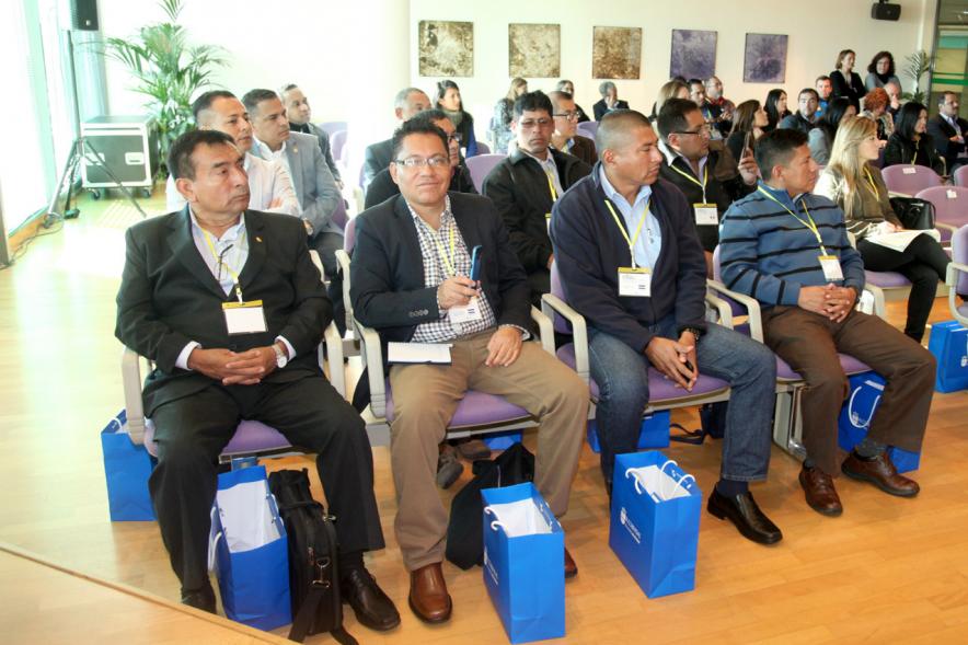 Recepción de Alumnos 2ª Edición EGME - Panorámica de los asistentes.