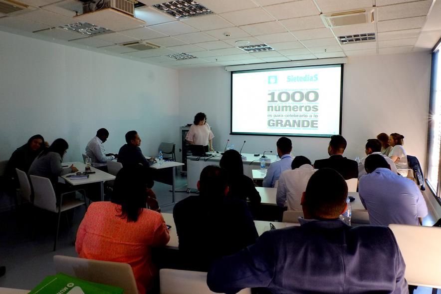Clausura Curso EGME 2018 - Imagen de la sala  y los alumnos del  curso.