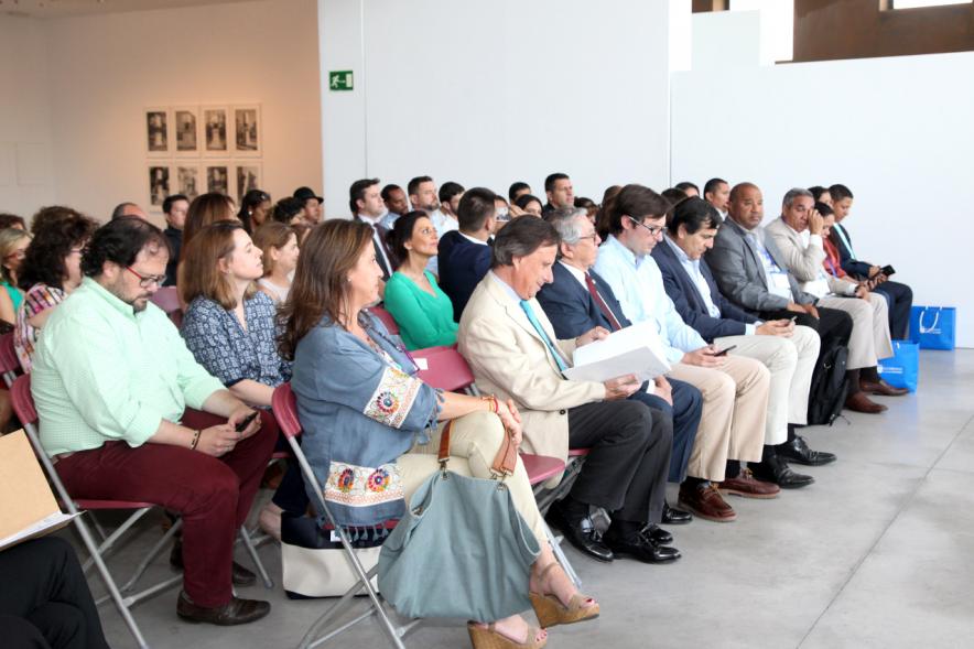 Clausura y Entrega de Diplomas EGME 2017 - Primera fila de las autoridades.