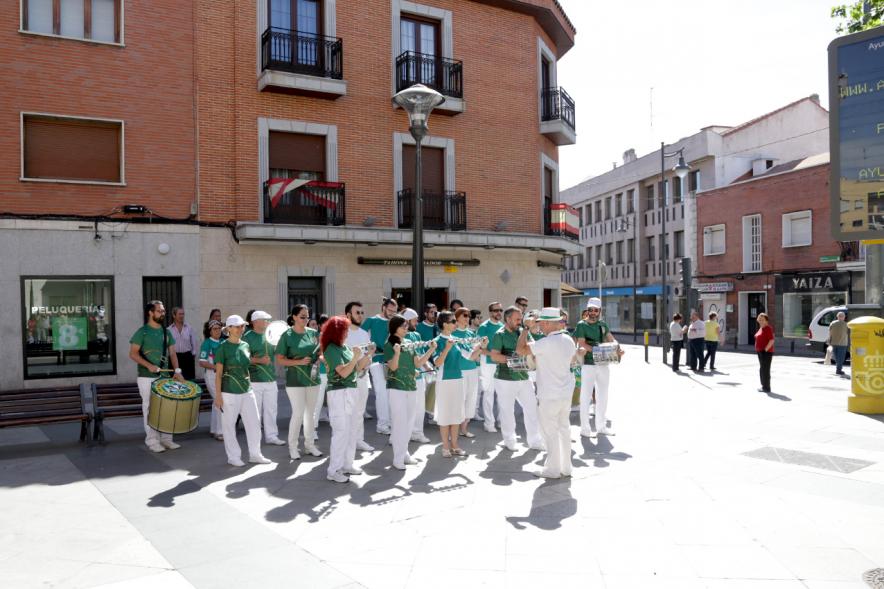 Conciertos Urbanos de la Escuela de Música en Distrito Centro -  Actuación en la calle.