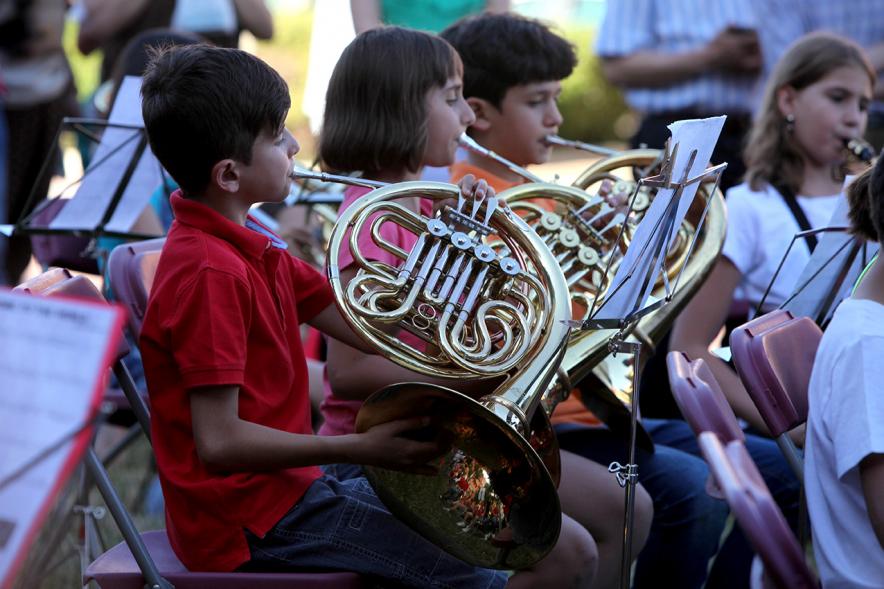 Actuaciones Urbanas de la Escuela Municipal de Música y Danza - Actuación de escuela municipal de música.