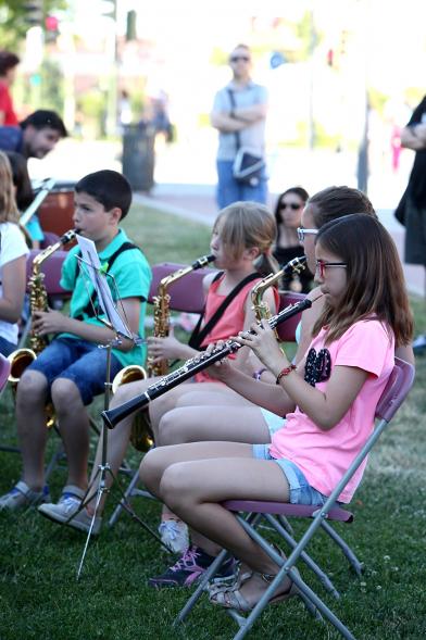 Actuaciones Urbanas de la Escuela Municipal de Música y Danza - Actuación de escuela municipal de música.