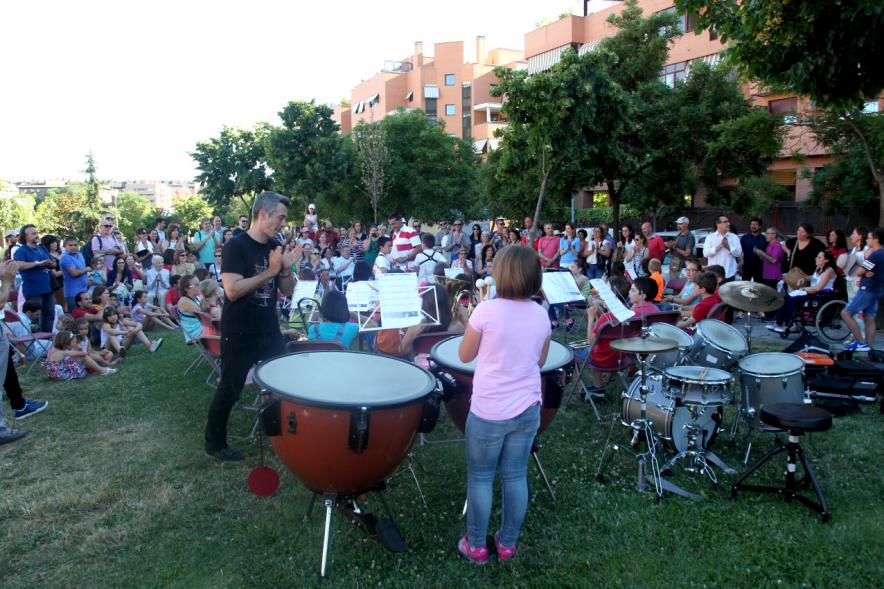 Actuaciones Urbanas de la Escuela Municipal de Música y Danza - Actuación de escuela municipal de música.