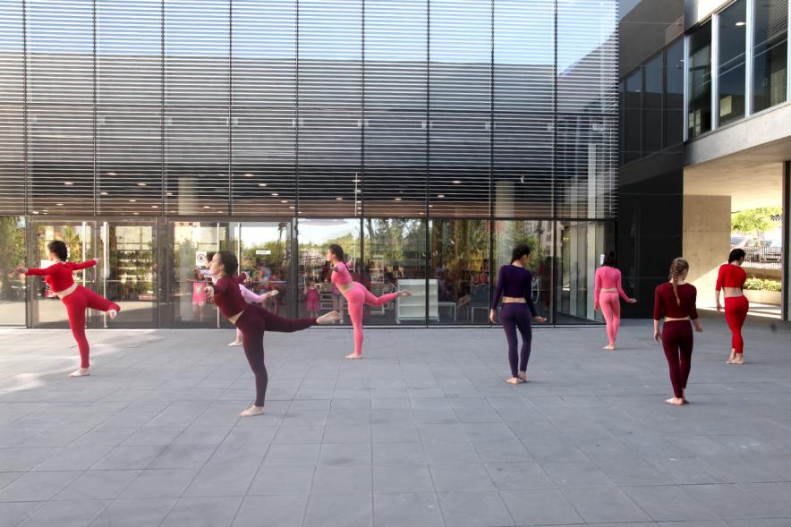Actuaciones Urbanas de la Escuela Municipal de Música y Danza - Actuación de escuela municipal de danza.