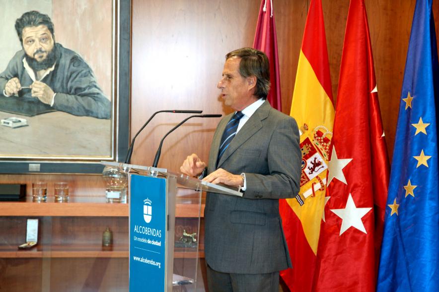 Homenaje a Eduardo Martínez Cabrera (Fundador del Grupo PAYMA) -  Discurso del alcalde.