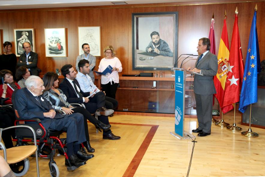 Homenaje a Eduardo Martínez Cabrera (Fundador del Grupo PAYMA) - Discurso del alcalde.