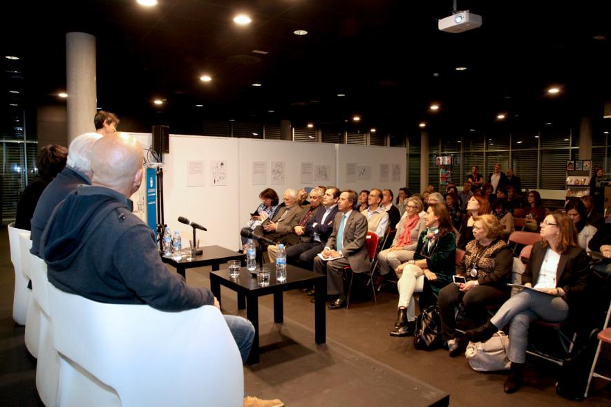 Presentación del Fungible 2017 - Toma posterior de la presentación.