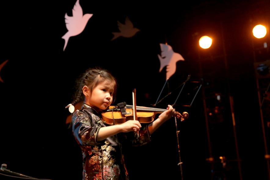 Encuentro Poético "El Grito de Mujer" Actuación infantil.  