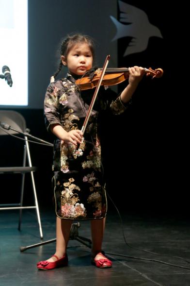Encuentro Poético "El Grito de Mujer" - Actuación infantil.