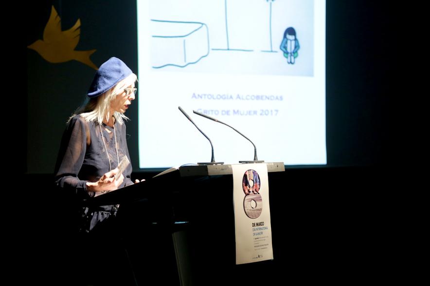 Encuentro Poético "El Grito de Mujer" -  Presentación del acto.