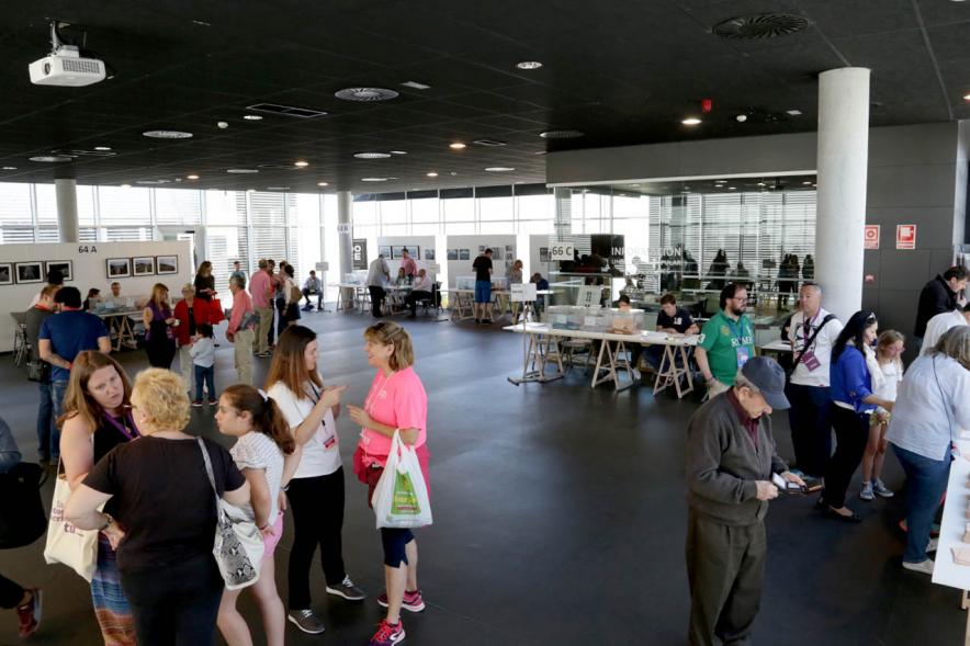 Vista general de sala electoral - 2019