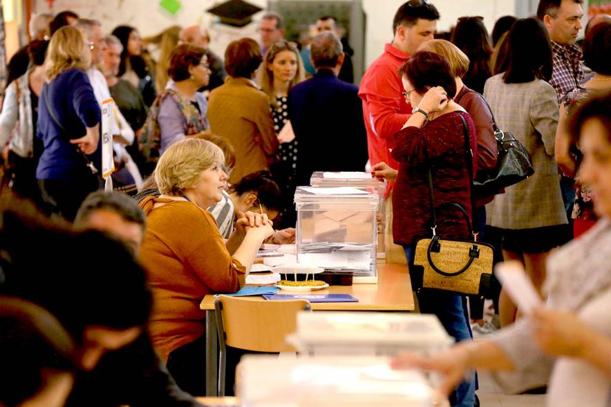 Bullicio electoral