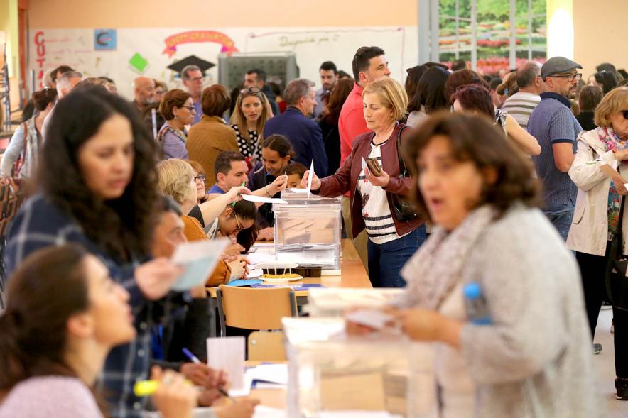 Bullicio electoral