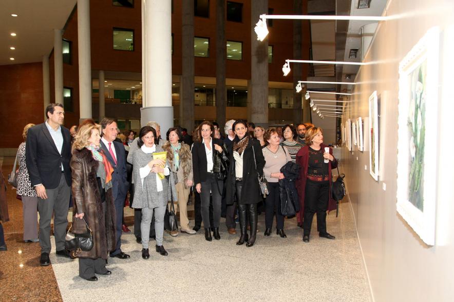 Inauguración Exposición de Elena Vizcaíno .