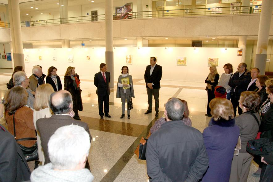 Vista general de los asistentes a la Exposición. 