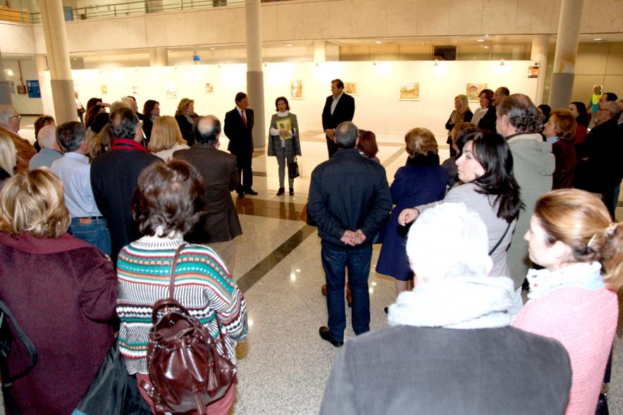 Vista general de los asistentes a la Inauguración. 