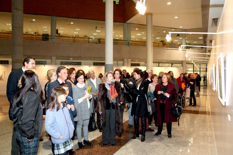 Inauguración Exposición de Elena Vizcaíno .