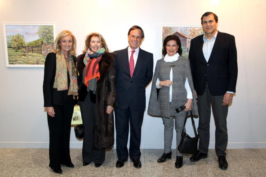 Inauguración Exposición de Elena Vizcaíno .