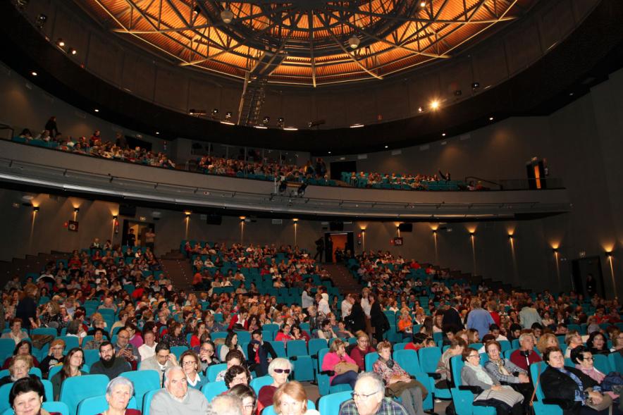 Vista general de la sala. Función de Teatro "Ellas Ponen el Título"