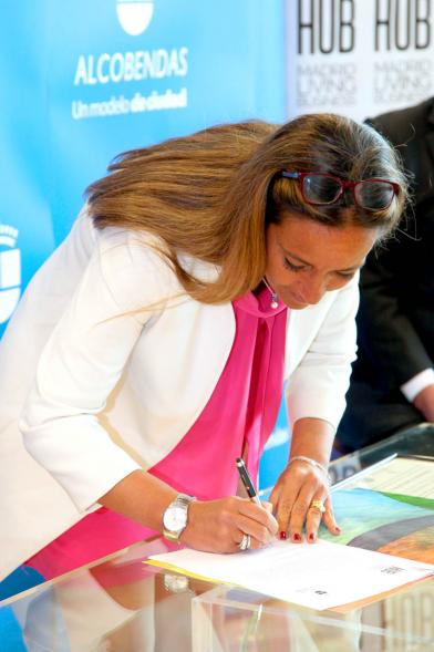 Premiada. Reconocimiento Embajadores Empresariales de Alcobendas